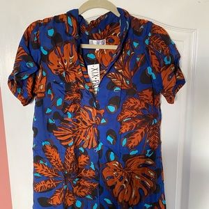 XIX Palms Indio button up tee dress